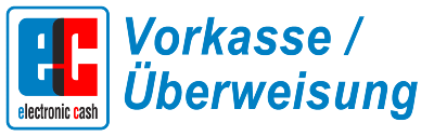 Vorkasse/Überweisung